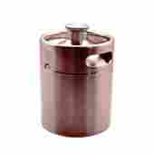 2 Litre Mini Keg-Brushed Copper