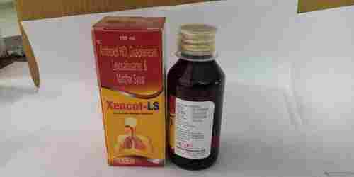 Ambroxol HCl Guaiphenesin Levosalbutamol and Menthol Syrup