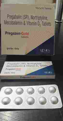 Pregabalin Nortriptyline Mecobalamin And Vitamin D3 Tablets