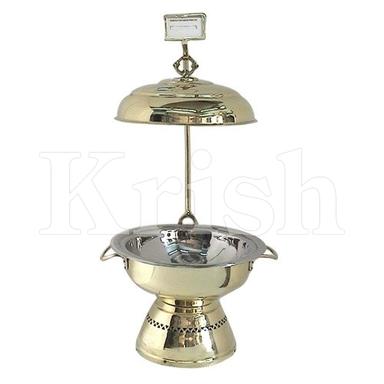 Stainless Steel Neptune Brass Plated Chafing Dish