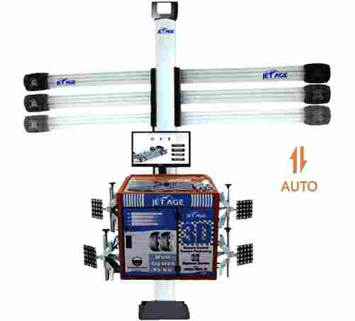 3D  Wheel Alignment Machine - 2 Camera Up/Down Technology