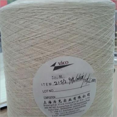 White Cottonlinen Blended Yarn