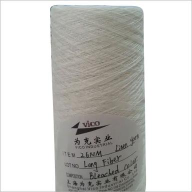 Natural And Bleached 26 Nm 100%Linen Yarn In China