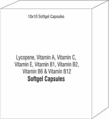 Lycopene Vitamin A Vitamin C Vitamin E Natural Softgel Vitamin B1 Vitamin B2 Vitamin B6 Vitamin B12