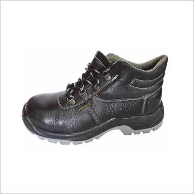 Black Double Density Pu Safety Shoes