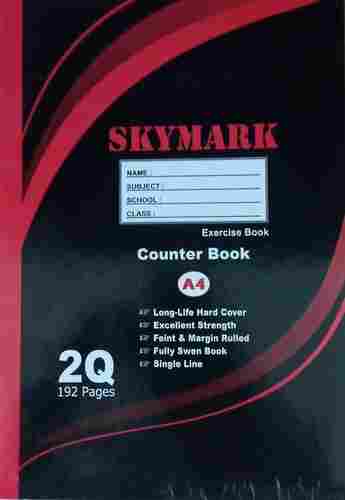 2Q 192 pages counter book