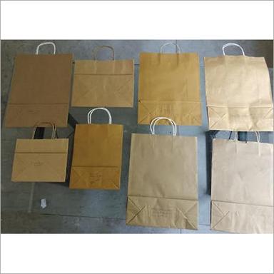 Biodegradable Natural Kraft Paper Shopping Bags