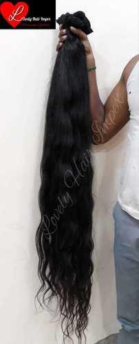 Long Human Hair Wig