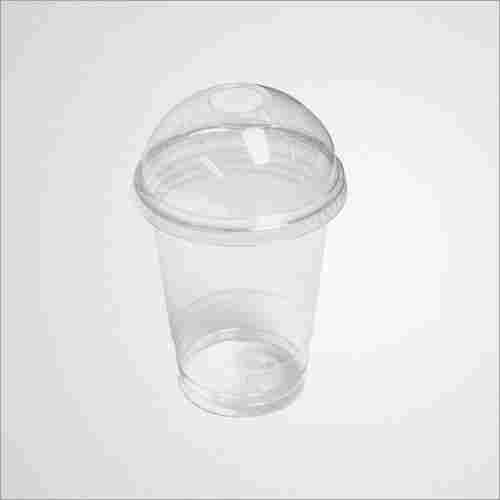 Transparent PET Cup With Lid