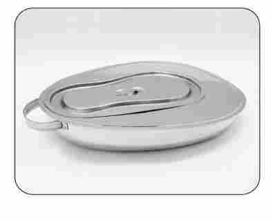 Bed Pan With Lid Stainless Steel