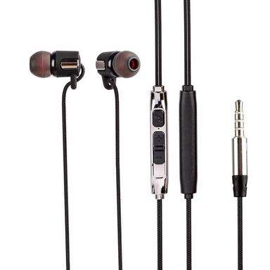 Bluei Bang Bang B6 Wired Handfree With Mic. 3.5 Mm Audio Jack Body Material: Crack Texture Cable