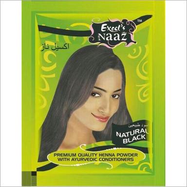 Excel S Naaz Black Henna Powder Direction: The Text Is Written On  Pouch
