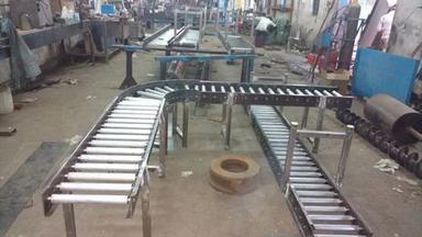 As Per Requirement Roller Belt Conveyor
