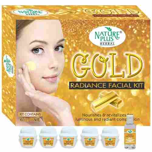 Nature Plus Herbal Gold Facial Kit, 370gm