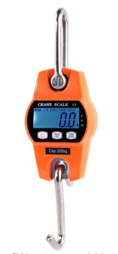 Mini Crane Industrial Hanging Scale Accuracy: 20/50/50/100/100 Gm