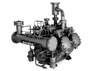 Blue And Gray Ammonia Water Cooled Compressors