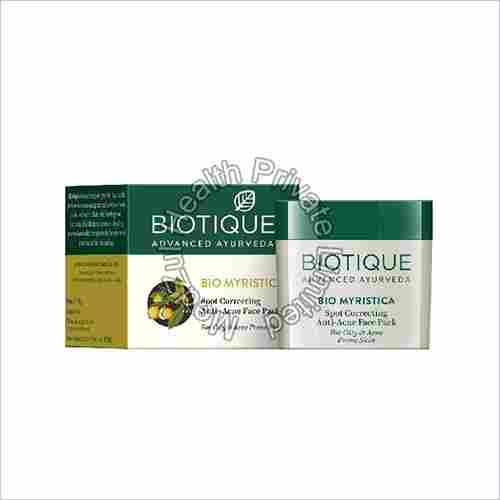 Biotique Bio Myristica Spot Correcting Anti Acne Face Pack