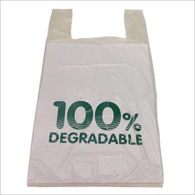 White Degradable Plastic Bag