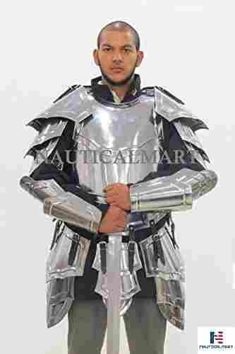 Nauticalmart Larp Fantasy Medieval Costume Steel Armour Cuirass (Front And Back)