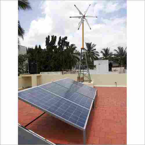 Wind Solar Hybrid Power Plant