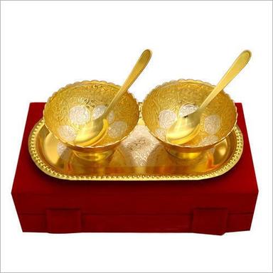 Golden Silver And Gold Plated Bowls