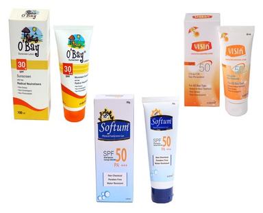 Skin Care Equipment Sunscreen Range