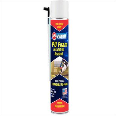 Abro Pu Foam Insulation Sealant Application: It Is Used For Both Consumer And Commercial Products For Example: Furniture