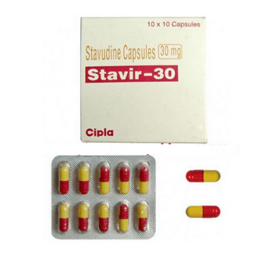 Stavir 30Mg Ingredients: Stavudine
