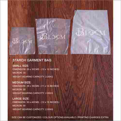 Biodegradable Starch Garment Bag