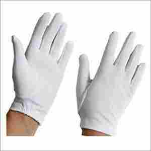 White Cotton Hand Gloves