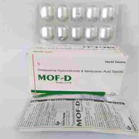 Drotaverine Hydrochloride with Mefenic Acid Tablet