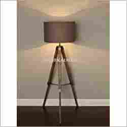 Wooden Tripod Floor Lamp Stand for Home Decor