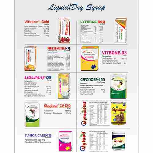 Liquid & Dry Syrup
