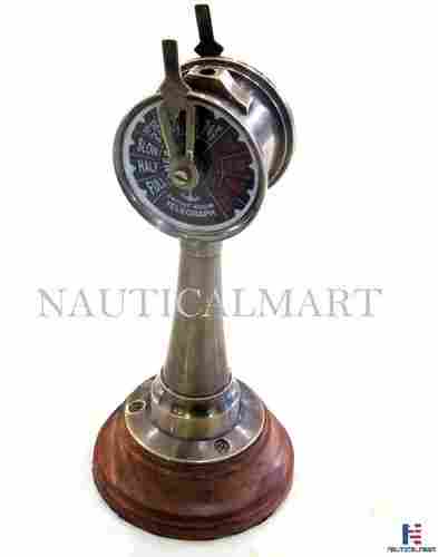 Maritime Nautical Brass Ship Telegraph 6" Antique Ship's Engine Order Telegraph