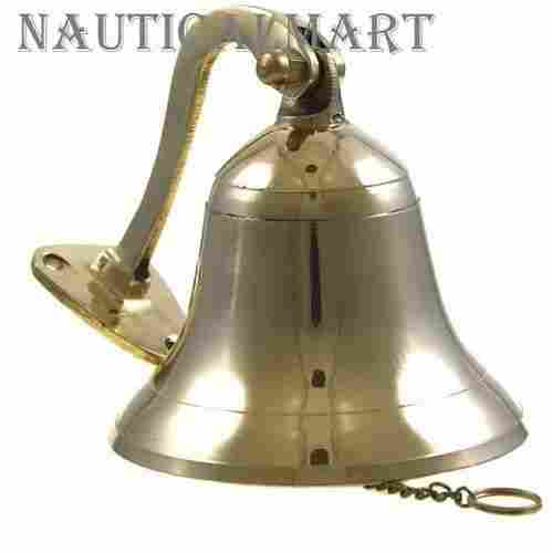 4" Polished Brass Call Bell~Nautical Decor