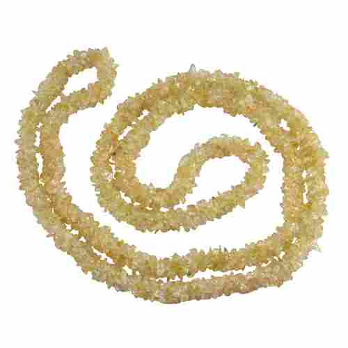 Citrine Gemstone Chips Necklace PG-156072