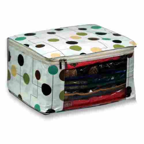 Colorful dots Multi saree packing bag