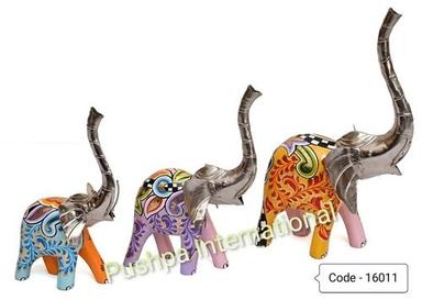 Painting Deco Paintiong Elephant Table Decor