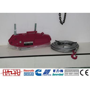 SM-618 0.8 Manual Tirfor Wire Rope Hoist/ Manual Cable Puller