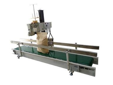Double Thread Chain Stitch Automatic Bag Closing Machine With Conveyor