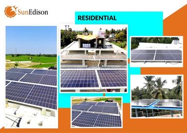 SunEdison Residential Hybrid 2-10 Kw POLY 330 Wp Rooftop Solar Panel System with 4 to 6 hours Battery Backup