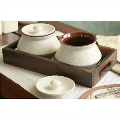 Available In Different Color Ceramic Handi Set