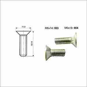 Counter Sunk Screw Nut Slot