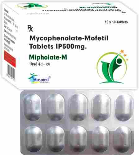 Mycophenolate Mofetil Ip 500mg./mipholate-m