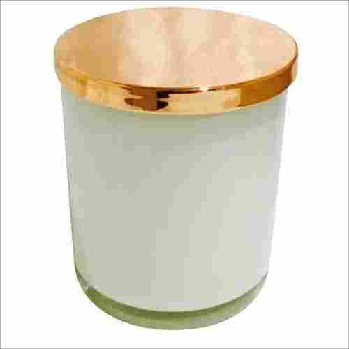 Glass Candle Jar Wooden Lid