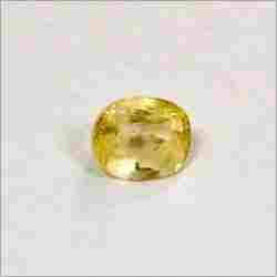 5.04 CTS Natural Yellow Sapphire Stone