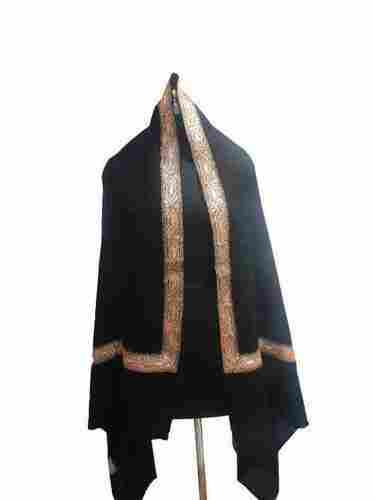 Zari embroidered pashmina shawl