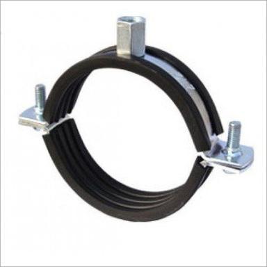 Silver Pipe Support Clamp