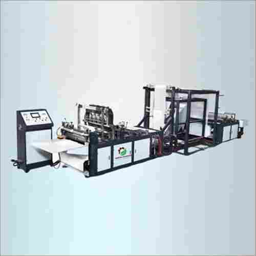 Automatic Box Type High Speed Non Woven Bag Making Machine with Handle Attachment