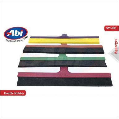 Double Rubber Squeegee Application: Commercial & Household